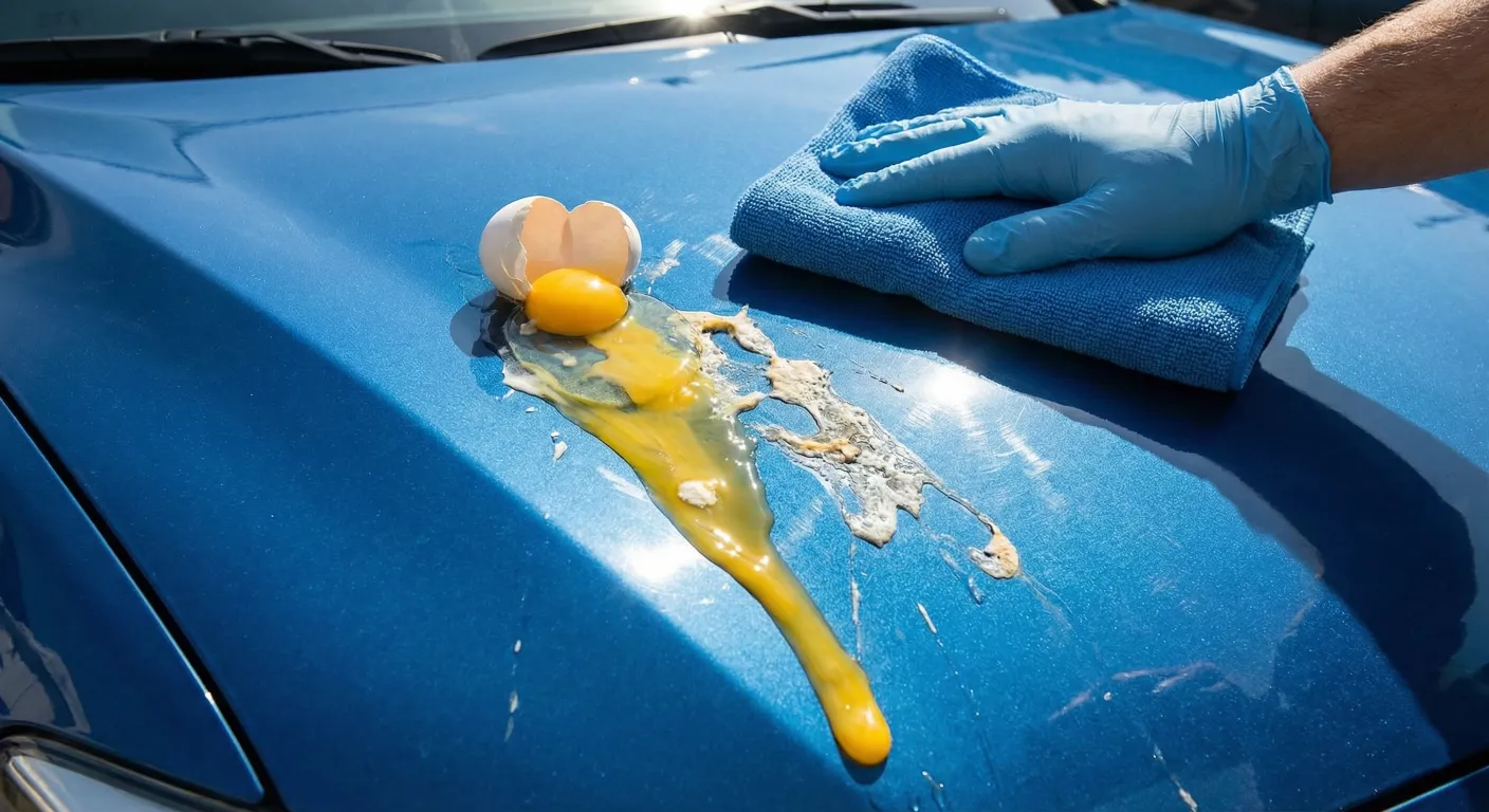 limpiar huevo coche guia rapida para eliminar manchas