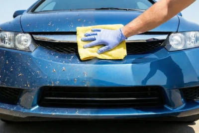 limpiar mosquitos coche consejos y trucos efectivos