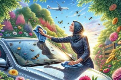 limpiar mosquitos coche consejos y trucos efectivos