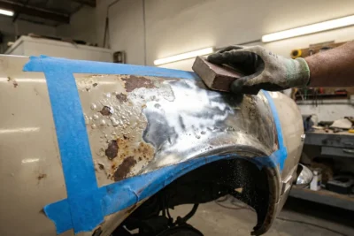 limpiar oxido coche metodos y consejos