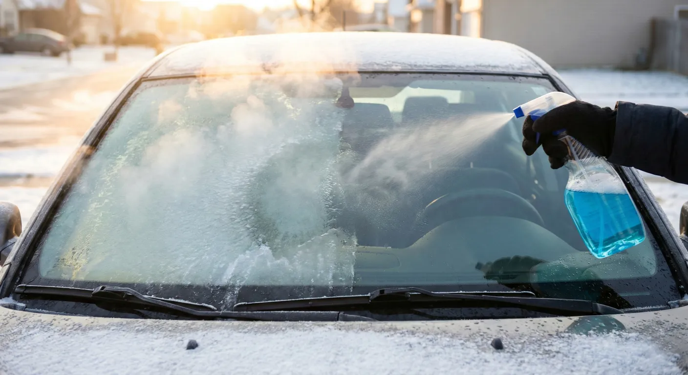 como quitar hielo parabrisas coche de forma efectiva