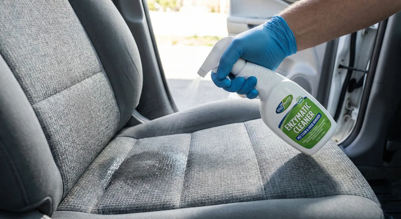 limpiar orina de perro en el coche guia practica