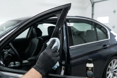 limpieza de gomas coche