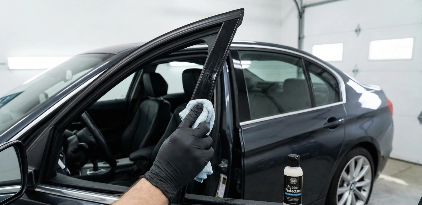 limpieza de gomas coche